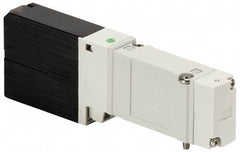 ARO/Ingersoll-Rand - 3/8", TP Series Plug-In Stacking Solenoid Valve - 12 VDC, 0.53 CV Rate, 1.55" High x 4-1/2" Long - Eagle Tool & Supply