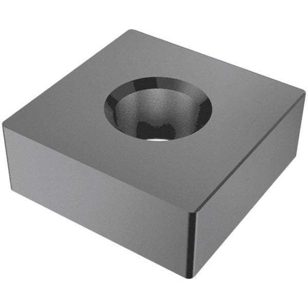 Iscar - SNGA432 T Grade IN420 Ceramic Turning Insert - TiN Finish, 90° Square, 1/2" Inscr Circle, 3/16" Thick, 1/32" Corner Radius - Eagle Tool & Supply