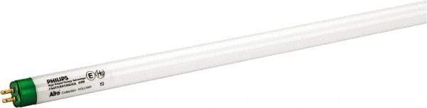 Philips - 49 Watt Fluorescent Tubular Miniature Bi-Pin Lamp - 4,000°K Color Temp, 5,000 Lumens, T5, 25,000 hr Avg Life - Eagle Tool & Supply