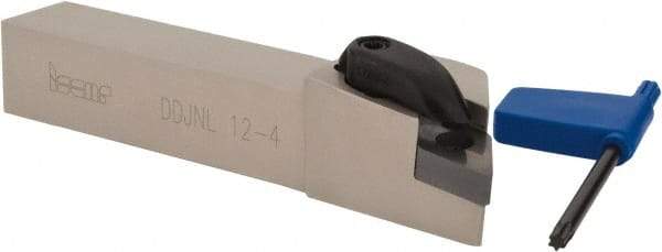 Iscar - DDJN, Left Hand Cut, 93° Lead Angle, 3/4" Shank Height x 3/4" Shank Width, Negative Rake Indexable Turning Toolholder - 4-1/2" OAL, DN.. Insert Compatibility, Series Isoturn - Eagle Tool & Supply