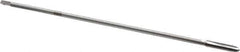 Hertel - 1/4-28 UNF 4 Flute H3 Bright Finish High Speed Steel Hand Extension Tap - Plug Chamfer, 6" OAL, 3B Class of Fit - Exact Industrial Supply