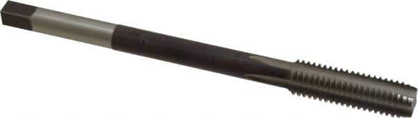 Hertel - 1/2-13 UNC 4 Flute H3 Bright Finish High Speed Steel Hand Extension Tap - Plug Chamfer, 6" OAL, 3B Class of Fit - Eagle Tool & Supply