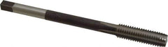 Hertel - 1/2-13 UNC 4 Flute H3 Bright Finish High Speed Steel Hand Extension Tap - Plug Chamfer, 6" OAL, 3B Class of Fit - Eagle Tool & Supply