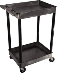 NMC - 300 Lb Capacity, 24" Wide x 18" Long x 36" High Shelf Cart - 1 Shelf, Plastic - Eagle Tool & Supply