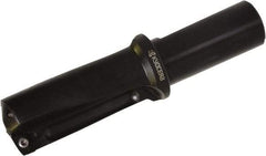 Kyocera - 1-3/4" Max Drill Depth, 2xD, 7/8" Diam, Indexable Insert Drill - 2 Inserts, 1" Shank Diam, Whistle Notch Shank - Eagle Tool & Supply