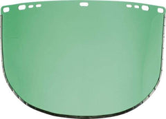 Jackson Safety - Green Acetate Face Shield - 9" High x 15-1/2" Wide x 1.01mm Thick, Compatible with Jackson 170-B Headgear - Eagle Tool & Supply