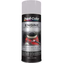 Krylon - 12 oz Aluminum Automotive Heat Resistant Paint - High Gloss Finish, Comes in Aerosol Can - Eagle Tool & Supply