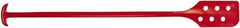 Remco - Red Polypropylene Mixing Paddle with Holes - 52" Overall Length - Eagle Tool & Supply