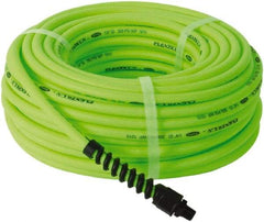 Legacy - 1/4" ID x 0.46" OD 100' Long Multipurpose Air Hose - MNPT x MNPT Ends, 300 Working psi, 150°, 1/4" Fitting, Green - Eagle Tool & Supply