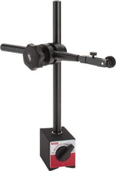 SPI - 73mm Long x 2" Wide x 55mm High Magnetic Indicator Base with On/Off Switch - 100 Kg Magnetic Pull, 250mm Rod Length - Eagle Tool & Supply