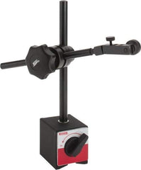 SPI - 60mm Long x 2" Wide x 55mm High Magnetic Indicator Base with On/Off Switch - 80 Kg Magnetic Pull, 180mm Rod Length - Eagle Tool & Supply