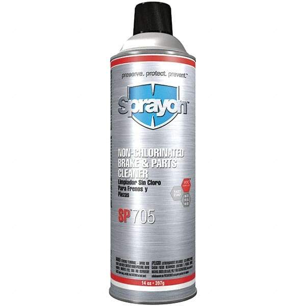 Sprayon - Nonchlorinated Brake Parts Cleaner - 16 oz Aerosol Can - Eagle Tool & Supply