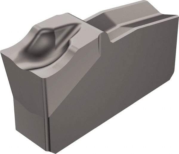 Sandvik Coromant - N151.240 5E H13A Grade, 0.1575" Cutting Width, Carbide Cutoff Insert - 0° Neutral Lead Angle, 0.0079" Cnr Rad - Eagle Tool & Supply