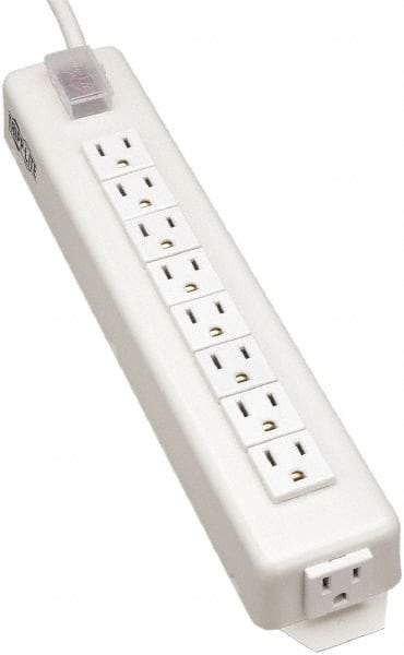 Tripp-Lite - 9 Outlets, 120 VAC15 Amps, 15' Cord, Power Outlet Strip - Keyhole, Tab Mount, 5-15 NEMA Configuration, 13-3/4" Strip - Eagle Tool & Supply