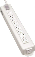 Tripp-Lite - 9 Outlets, 120 VAC15 Amps, 15' Cord, Power Outlet Strip - Keyhole, Tab Mount, 5-15 NEMA Configuration, 13-3/4" Strip - Eagle Tool & Supply