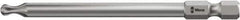 Wera - T25 Torx Bit - 1/4" Hex Drive, 3-1/2" OAL - Eagle Tool & Supply