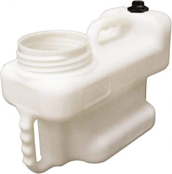 Trico - 256 oz Capacity Polyethylene Oil Storage System - 4-7/8" Mouth OD, Opaque - Eagle Tool & Supply