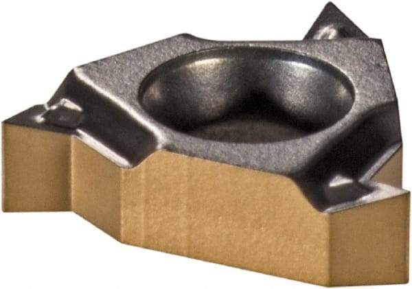 Iscar - 08IRM Internal Right Hand 48-16 Partial Profile 60° Laydown Threading Insert - Grade IC808, TiAlN Coated Carbide, 4.76mm Inscribed Circle - Eagle Tool & Supply