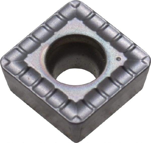 Kennametal - SPPX09T310 MD Grade KCU40 Carbide Indexable Drill Insert - TiN/TiAlN Finish, 0.369" Inscribed Circle - Eagle Tool & Supply