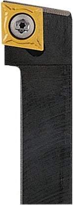 Seco - SCGC, Right Hand Cut, 90° Lead Angle, 10mm Shank Height x 10mm Shank Width, Neutral Rake Indexable Turning Toolholder - 70mm OAL, CC..0602.. Insert Compatibility, Series Screw Lock - Eagle Tool & Supply