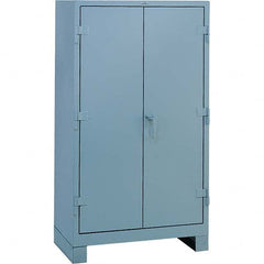 Lyon - 3 Shelf 64 Bin Welded Steel Storage Cabinet - Eagle Tool & Supply