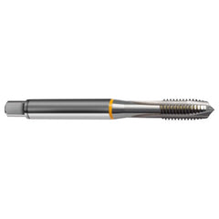 ‎3-48 3FL 2B Cobalt Plug Yellow Ring Tap-Bright Finish FORM-B DIN 371 - Eagle Tool & Supply