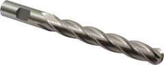 Cleveland - 5/8" Diam, 4" LOC, 4 Flute High Speed Steel Ball End Mill - Uncoated, Single End, 6-1/8" OAL, 5/8" Shank Diam, Spiral Flute - Eagle Tool & Supply