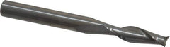 Onsrud - 1/4" Cutting Diam x 7/8" Length of Cut, 2 Flute, Upcut Spiral Router Bit - Uncoated, Right Hand Cut, Solid Carbide, 2-1/2" OAL x 1/4" Shank Diam, Double Edge, 30° Helix Angle - Eagle Tool & Supply