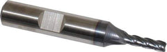 Cleveland - 5/32", 1/2" LOC, 3/8" Shank Diam, 2-3/8" OAL, 4 Flute, Powdered Metal Square End Mill - Single End, TiCN Finish, Spiral Flute, 37° Helix, Centercutting, Right Hand Cut, Right Hand Flute, Series PM-4 - Eagle Tool & Supply