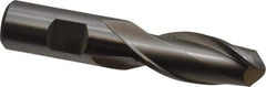 Cleveland - 3/4" Diam, 1-5/8" LOC, 2 Flute Cobalt Ball End Mill - Uncoated, Single End, 3-7/8" OAL, 3/4" Shank Diam, Spiral Flute - Eagle Tool & Supply