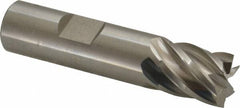 Cleveland - 5/8", 5/8" LOC, 5/8" Shank Diam, 2-3/4" OAL, 6 Flute, Powdered Metal Square End Mill - Eagle Tool & Supply