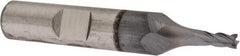Cleveland - 1/8", 1/4" LOC, 1/8" Shank Diam, 2-3/16" OAL, 4 Flute, Powdered Metal Square End Mill - Single End, TiCN Finish, Spiral Flute, 37° Helix, Centercutting, Right Hand Cut, Right Hand Flute, Series PM-4 - Eagle Tool & Supply