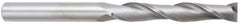 OSG - 1/2", 3" LOC, 1/2" Shank Diam, 6" OAL, 2 Flute, Solid Carbide Square End Mill - Single End, TiCN Finish, Spiral Flute, 30° Helix, Centercutting, Right Hand Cut, Right Hand Flute, Series 482 - Eagle Tool & Supply