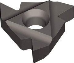 Vargus - 3EL External Left Hand 18 UN Laydown Threading Insert - Grade VTX, TiAlN Coated Carbide, 9.53mm Inscribed Circle - Eagle Tool & Supply