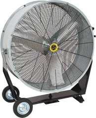 Airmaster - 36" Blade, Direct Drive, 1/2 hp, 11,200, 8,090 CFM, Man Cooler - 115 Volts, 2 Speed, Single Phase - Eagle Tool & Supply