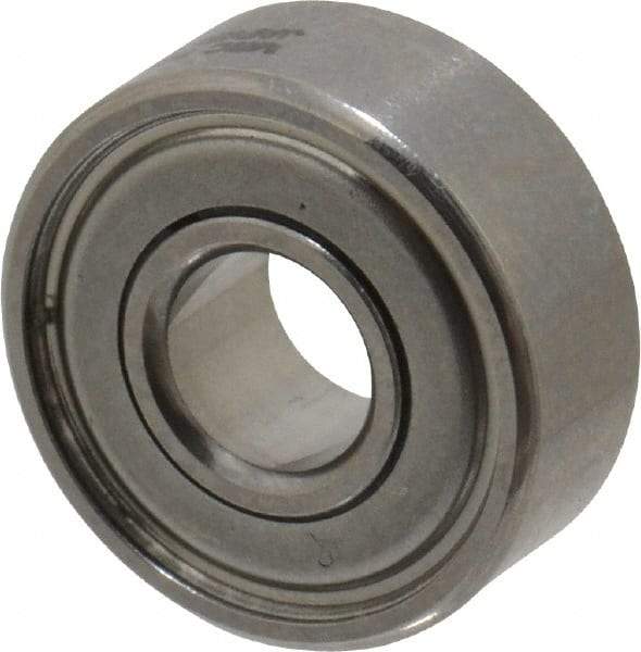 SKF - 3/16" Bore Diam, 1/2" OD, Double Shield Deep Groove Radial Ball Bearing - 0.196" Wide, 1 Row, Round Bore, 110 Lb Static Capacity, 172 Lb Dynamic Capacity - Eagle Tool & Supply