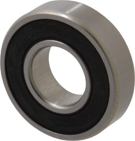 SKF - 1/2" Bore Diam, 1-1/8" OD, Double Seal Deep Groove Radial Ball Bearing - 5/16" Wide, 1 Row, Round Bore, 540 Lb Static Capacity, 912 Lb Dynamic Capacity - Eagle Tool & Supply