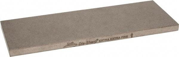 DMT - 8" Long x 3" Wide x 0.38" Thick, Diam ond Sharpening Stone - Rectangle, Extra Extra Fine Grade - Eagle Tool & Supply