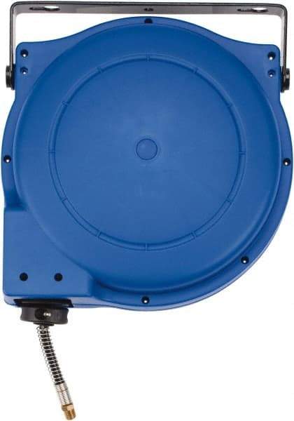 PRO-SOURCE - 33' Spring Retractable Hose Reel - 180 psi, Hose Included - Eagle Tool & Supply