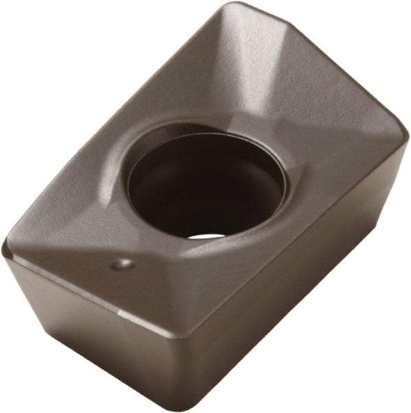 Seco - XOMX180608 MD15 Grade MP2500 Carbide Milling Insert - TiCN/Al2O3 Finish, 1/4" Thick, 0.031" Corner Radius - Eagle Tool & Supply