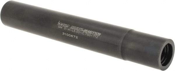 Iscar - Multimaster 3/4" Stepped Shank Milling Tip Insert Holder & Shank - 1" Projection, T12 Neck Thread, 0.72" Nose Diam, 5" OAL, Steel MM S-A Tool Holder - Eagle Tool & Supply