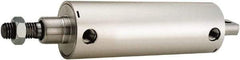 ARO/Ingersoll-Rand - 2-1/2" Stroke x 2" Bore Double Acting Air Cylinder - 1/4 Port, 5/8-11 Rod Thread, 200 Max psi, 180°F - Eagle Tool & Supply