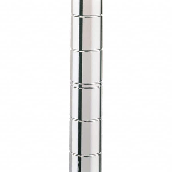 Metro - 1" Wide x 74" High x 1" Long Open Shelving Mobile Shelving Post - Eagle Tool & Supply