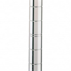 Metro - 1" Wide x 74" High x 1" Long Open Shelving Mobile Shelving Post - Eagle Tool & Supply