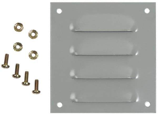 Cooper B-Line - Electrical Enclosure Steel Louver Plate Kit - For Use with Enclosures - Eagle Tool & Supply