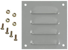 Cooper B-Line - Electrical Enclosure Steel Louver Plate Kit - For Use with Enclosures - Eagle Tool & Supply