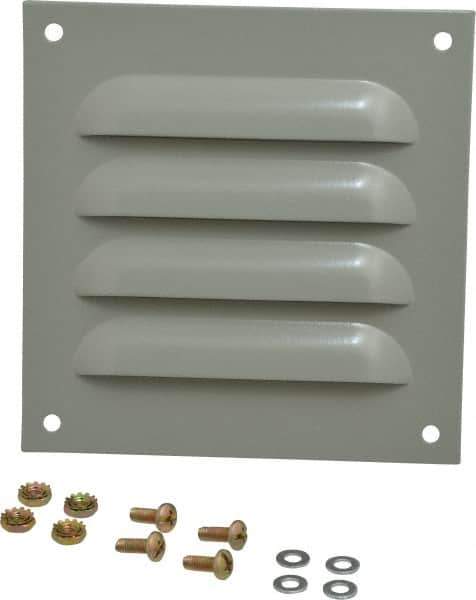 Cooper B-Line - Electrical Enclosure Steel Louver Plate Kit - For Use with Enclosures - Eagle Tool & Supply