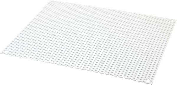 Cooper B-Line - 8-7/8" OAW x 10-7/8" OAH Powder Coat Finish Electrical Enclosure Perforated Panel - 12" x 10" Box, 16 Gauge Steel, Use with 12105-12CHC/12105-12CHCS/12106-12CHC/12108-12CHC - Eagle Tool & Supply