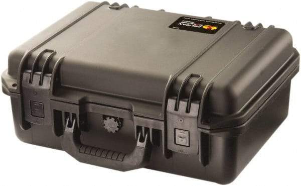 Pelican Products, Inc. - 12-45/64" Wide x 6-39/64" High, Clamshell Hard Case - Black, HPX High Performance Resin - Eagle Tool & Supply
