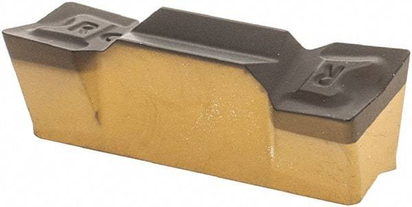 Iscar - 6004HFPR Grade IC8250, 6mm Cutting Width Carbide Grooving Insert - 3mm Max Depth of Cut, Right Hand, 0.4mm Corner Radius, TiCN/Al2O3/TiN Finish - Eagle Tool & Supply
